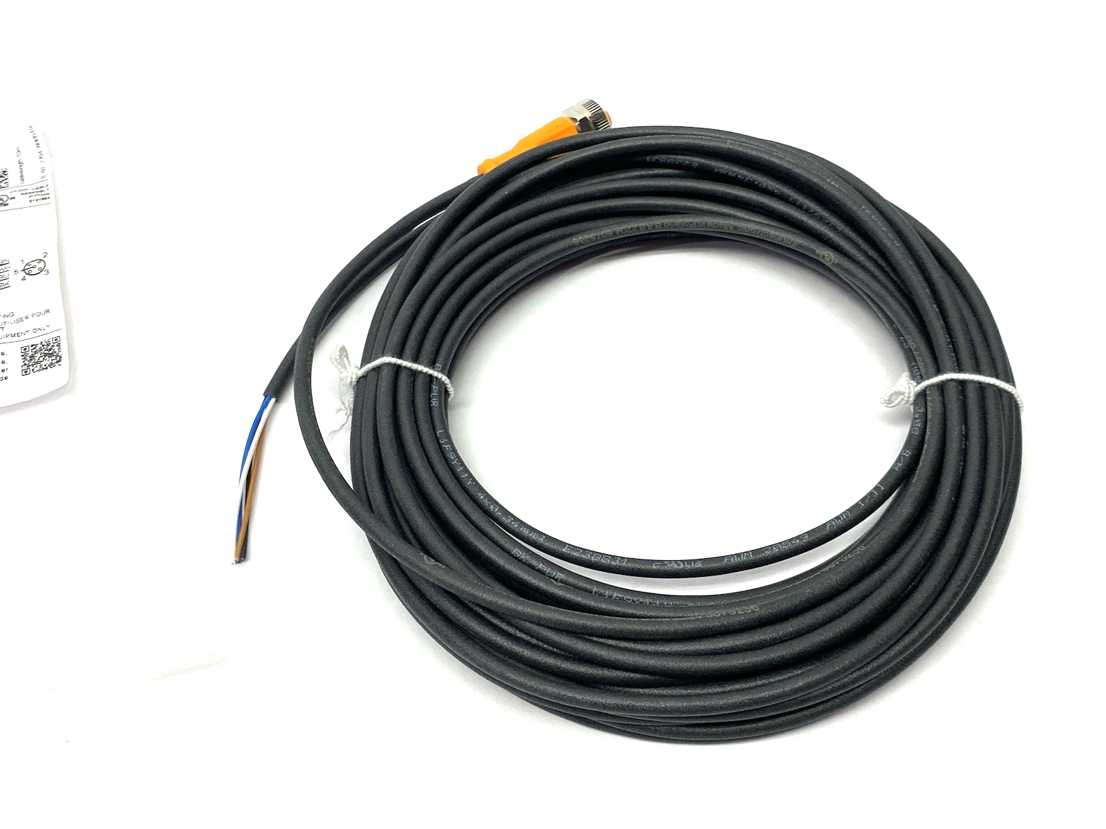 EVC003 | Ifm Single Ended Female Cordset ADOGH040MSS0010H04 - New Other - Maverick Industrial Sales