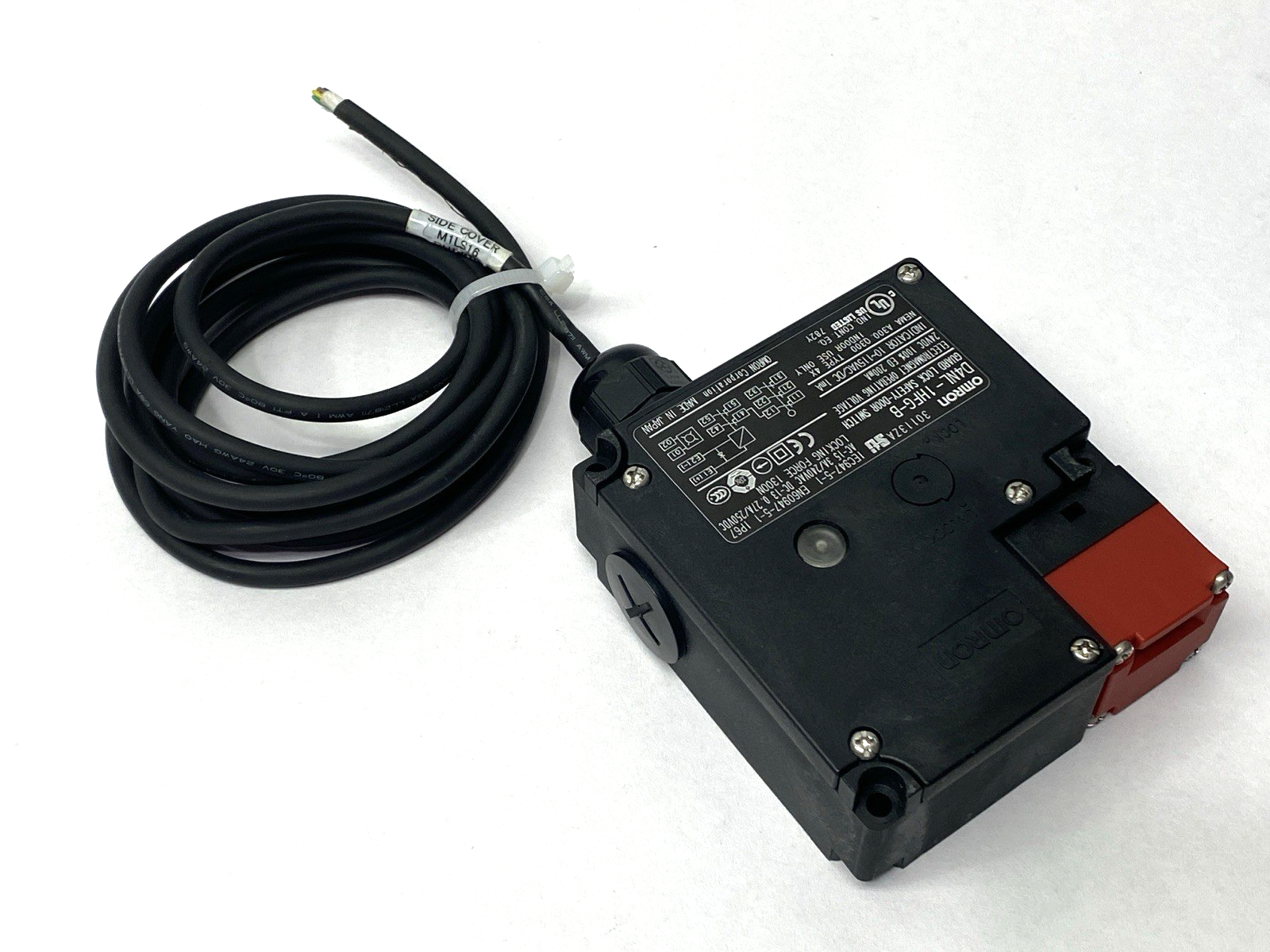 Omron D4NL-1HFG-B Guard Lock Safety Door Switch 24VDC NO KEY - Maverick Industrial Sales