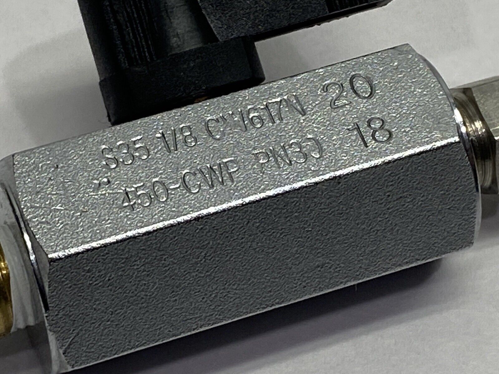 S35 1/8" CW617N 450-CWF PN30 Ball Valve - Maverick Industrial Sales