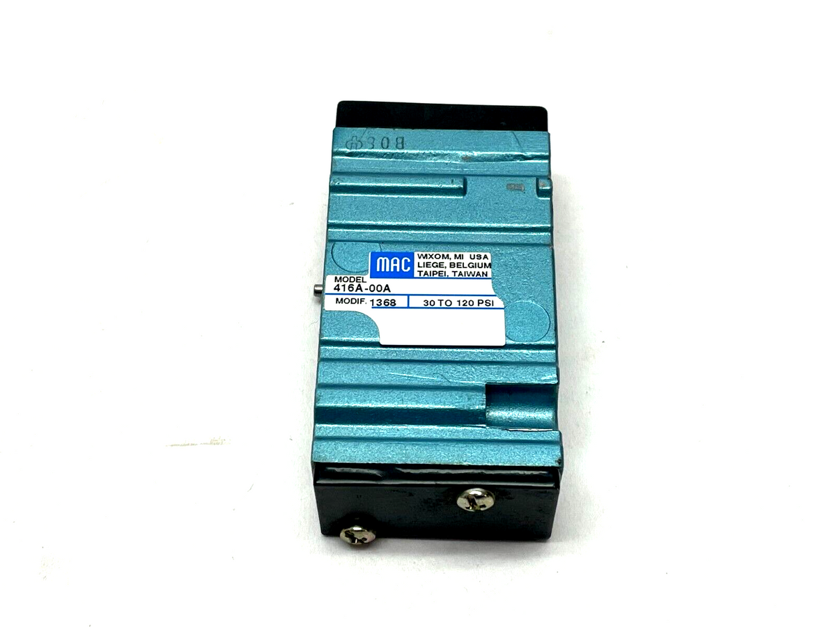 416A-00A | MAC Valves Single Operator Piloted Valve - Used - Maverick Industrial Sales