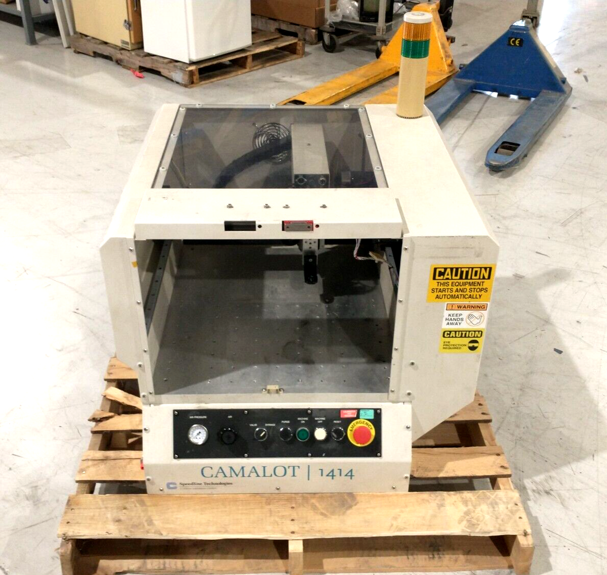 Speedline CAMALOT 1414 Liquid Dispensing System w/ Rotary Pump & Support Kit - Maverick Industrial Sales
