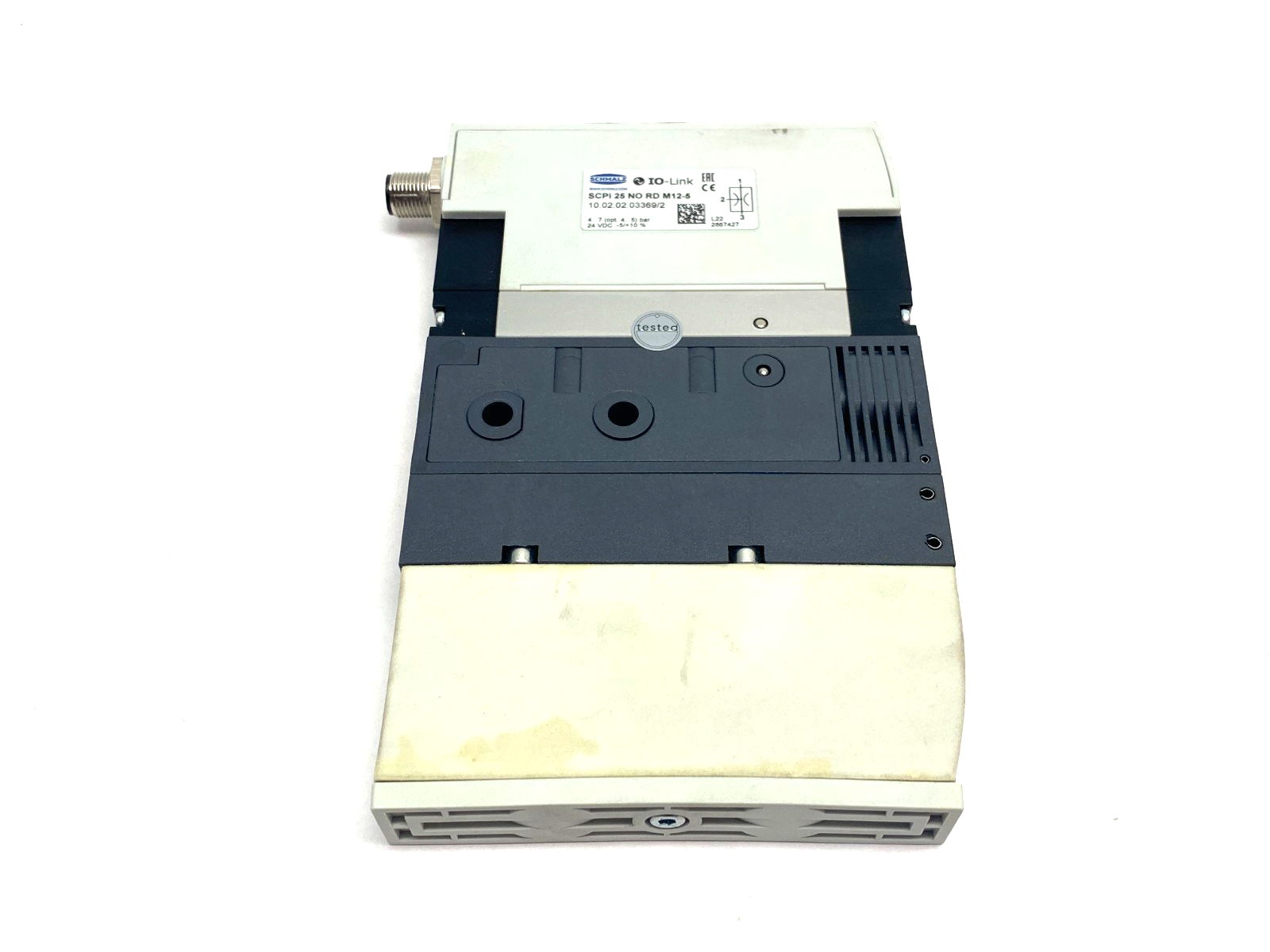 Schmalz SCPi 25 NO RD M12-5 Compact Vacuum Ejector M12, 10.02.02.03369/2 - Maverick Industrial Sales