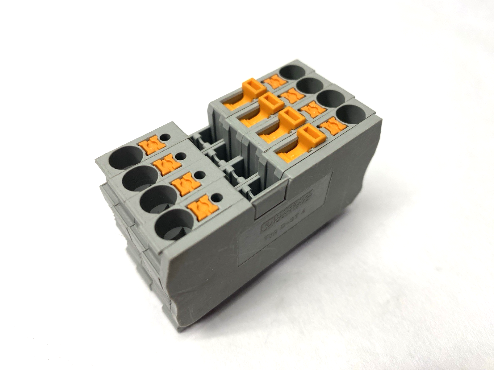 PT 4-MT | Phoenix Contact Knife Disconnect Terminal Block 3211933 LOT OF 4 - Used - Maverick Industrial Sales