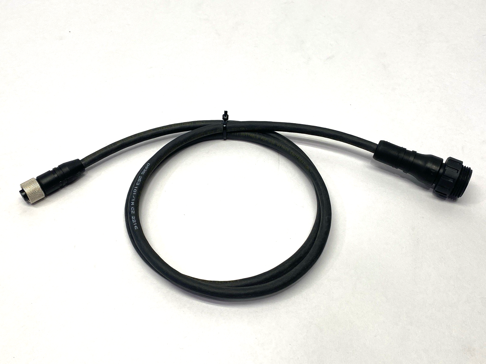 0935 253 103/1M Double Ended Cordset w/ 7/8" Male 5-Pole to M12 Female Connector - Maverick Industrial Sales