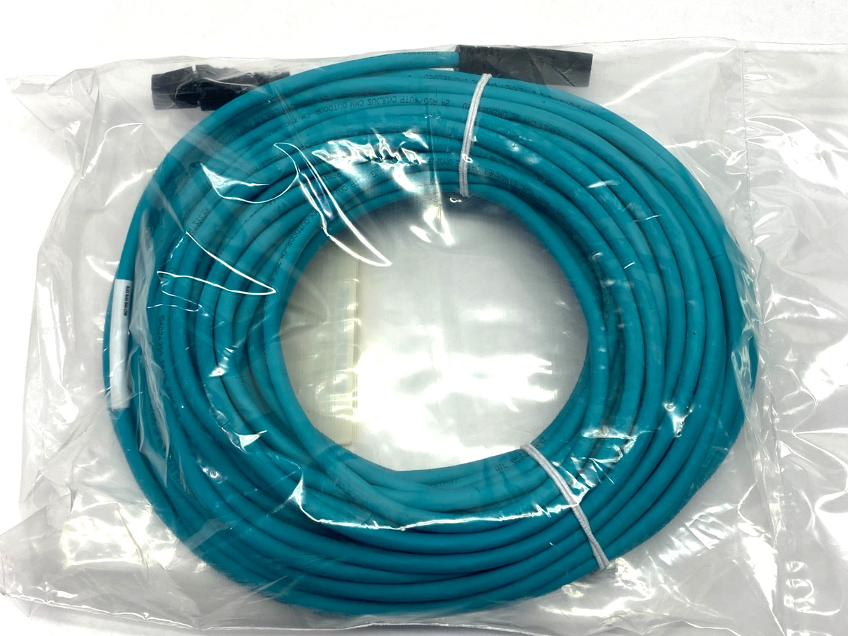 RJ45 RJ45 840-25M | Turck Double Ended Industrial Ethernet Cable RJ45 Male U-06032 - New - Maverick Industrial Sales