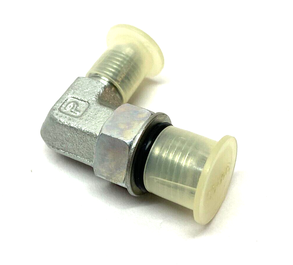 Parker 4-6 C5BX-SS Triple-Lok 37° Flare JIC Tube Elbow Fitting 90-Degree C5OX - Maverick Industrial Sales