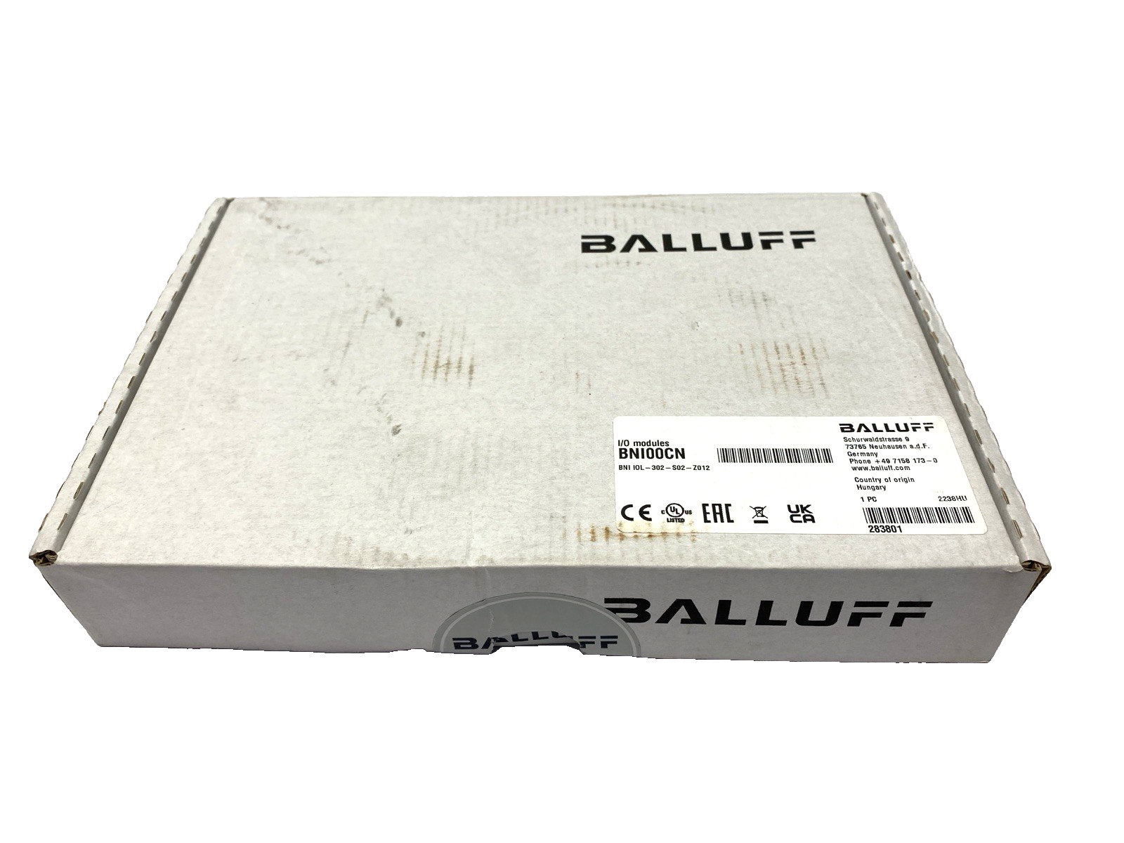 Balluff BNI IOL-302-S02-Z012 I/O Link Sensor Actuator Junction Hub BNI00CN - Maverick Industrial Sales