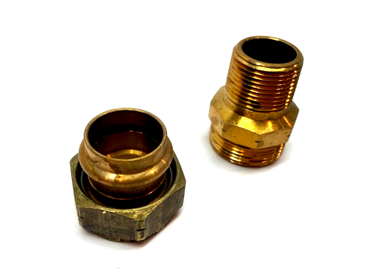 Viega 77797 1-1/4" x 1-1/4" Bronze Union P x MNPT Model 2965 - Maverick Industrial Sales