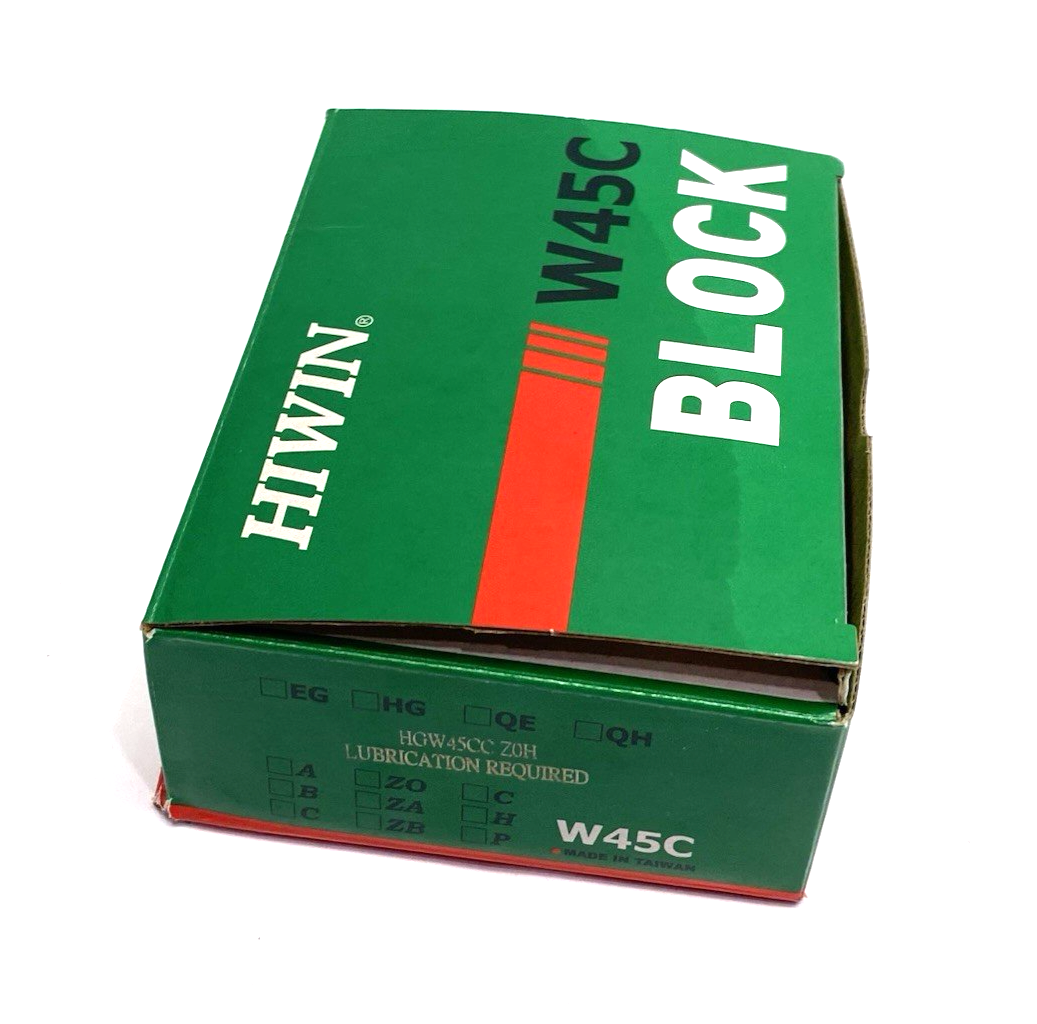 Hiwin HGW45CCZ0H Linear Ball Guide Block Bearing 120mm Width 5-001256 - Maverick Industrial Sales