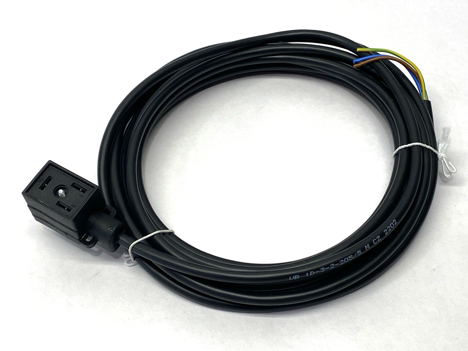Lumberg Automation VB 1D-3-2-205/5 M Single-Ended Cordset 12216 - Maverick Industrial Sales
