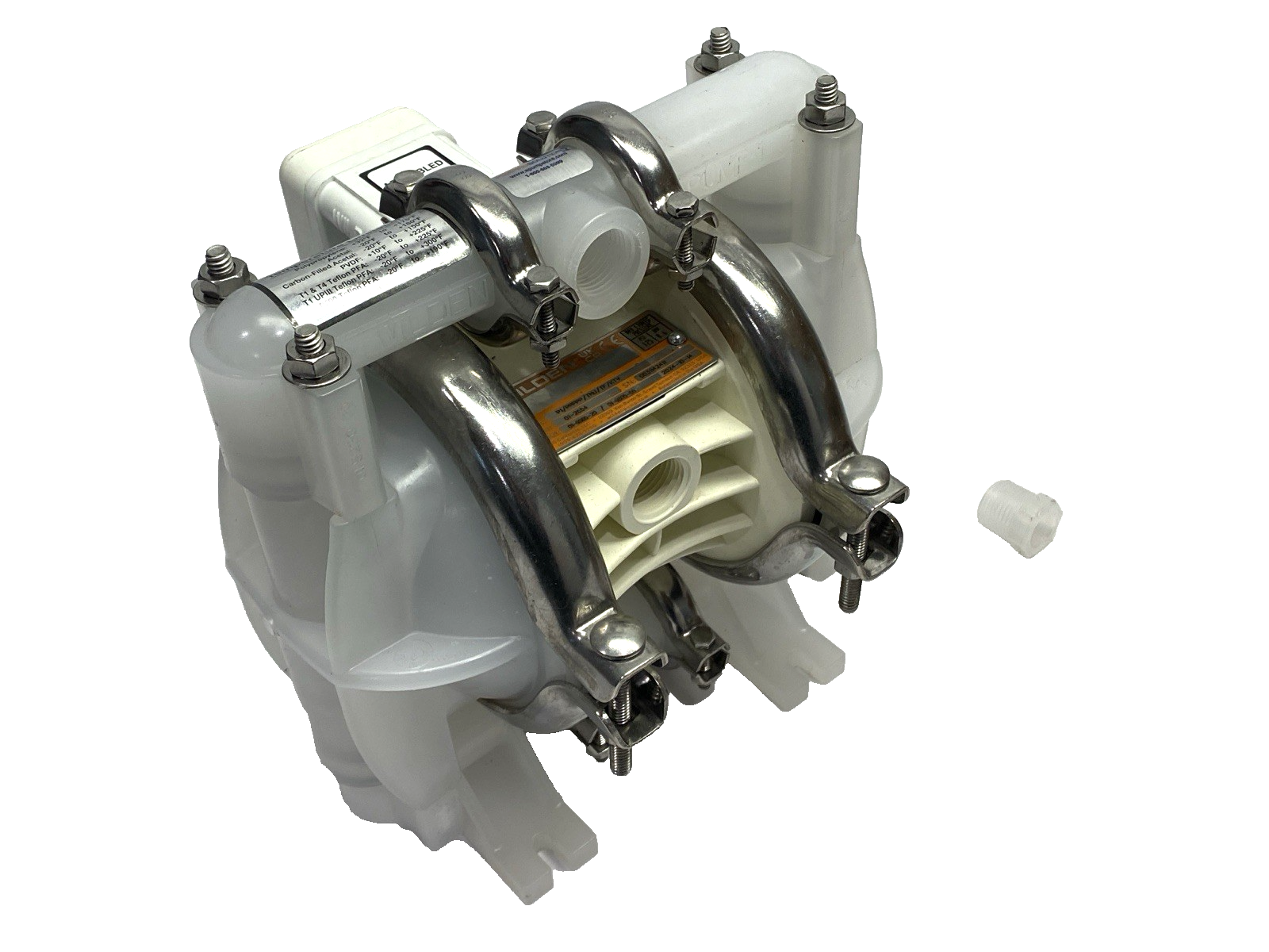 WIL-01-2654 | Wilden Air Operated Double Diaphragm Pump 1/2" P1/PPPPP/TNU/TF/KTV - Used - Maverick Industrial Sales