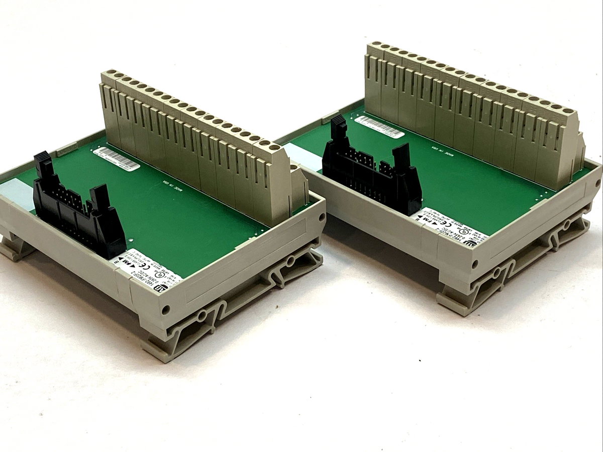 Allen Bradley 1492-IFM20F-2 IFM Module 20-Point Feed-Through Ser. B LOT OF 2 - Maverick Industrial Sales