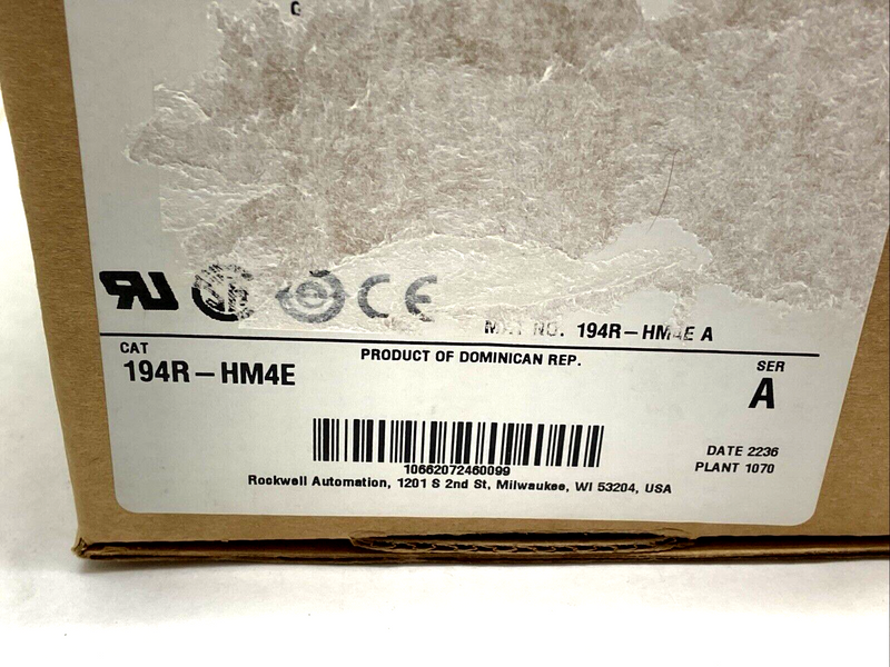 Allen Bradley 194R-HM4E Ser. A Operation Handle - Maverick Industrial Sales