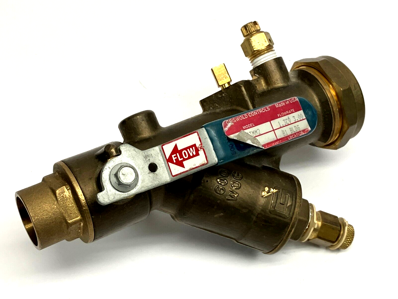 Griswold Controls 3AR123MM2 Isolator Y Valve 1.3CV 3.00 - Maverick Industrial Sales