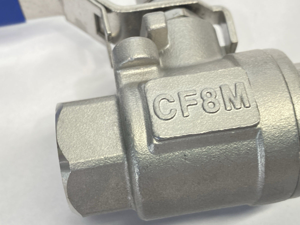 949173 | Midland Industries 2-Piece Ball Valve 1/2" FPT x FPT 2000psi - New – Open box - Maverick Industrial Sales