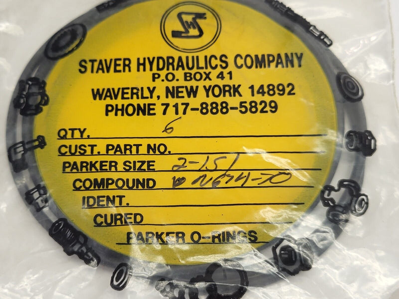 Staver Hydraulics Co. N674-70 O-Ring PKG OF 5 - Maverick Industrial Sales