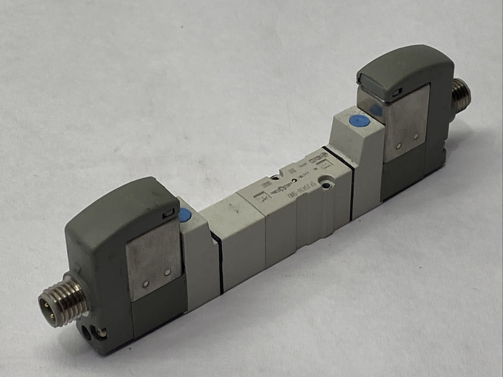 SMC SYJ3430-5WO Pneumatic Base Mount Double Solenoid Valve 24VDC - Maverick Industrial Sales