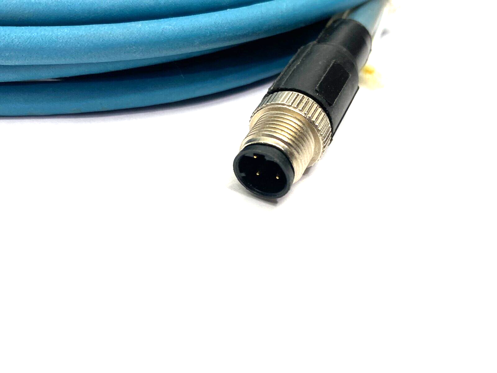 Bosch Rexroth 3842410117 Ethernet Data Transfer Cable M12 to RJ45 5m Length - Maverick Industrial Sales