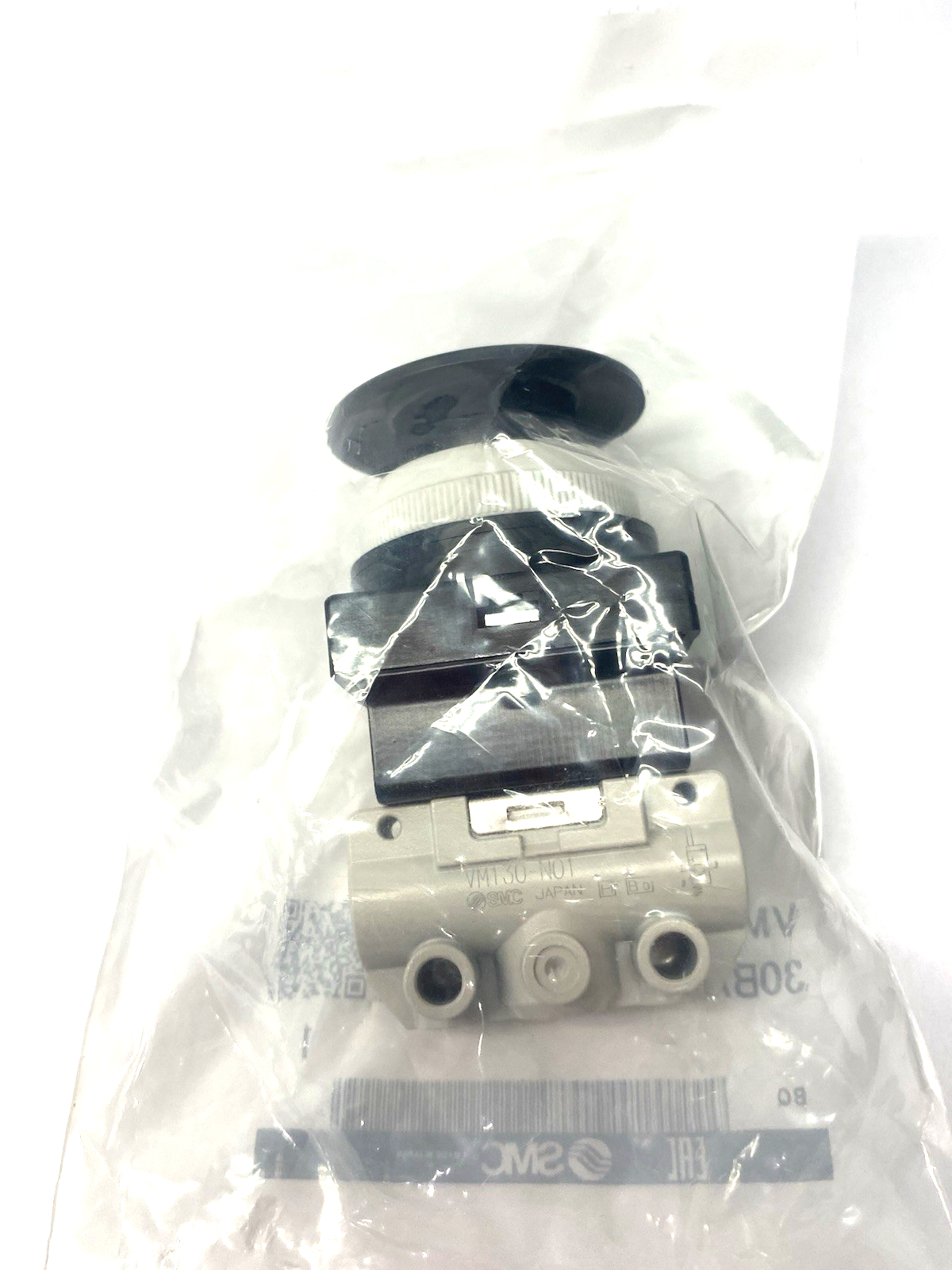 VM130-N01-30BA | SMC Mechanical Poppet Valve, Push Activated, Body Port 1/8" NPT - New - Maverick Industrial Sales