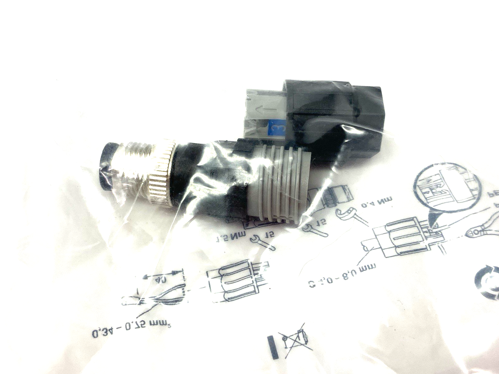 Pepperl+Fuchs VIS-G-Q2 Field Wireable Connector A-Coded M12 4-Pin 198343 - Maverick Industrial Sales