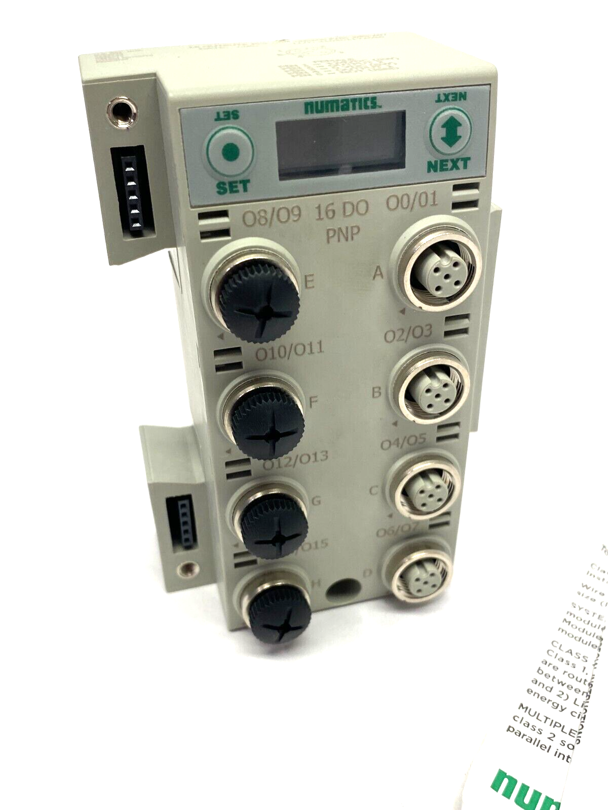 Numatics 240-207 Digital I/O Module 16x PNP Output 5-Pin M12 Ports - Maverick Industrial Sales