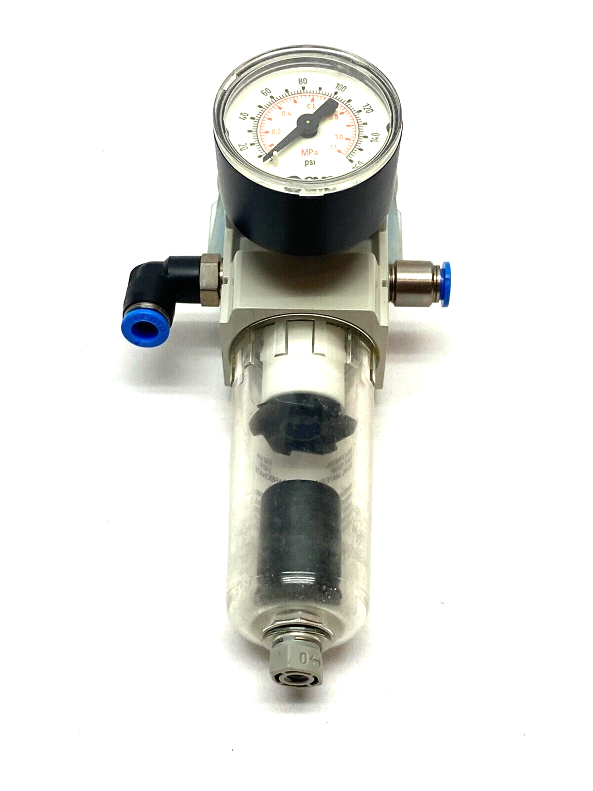 SMC AW20-N01C-Z-A Combination Filter Regulator w/ Gauge & Mounting Bracket - Maverick Industrial Sales