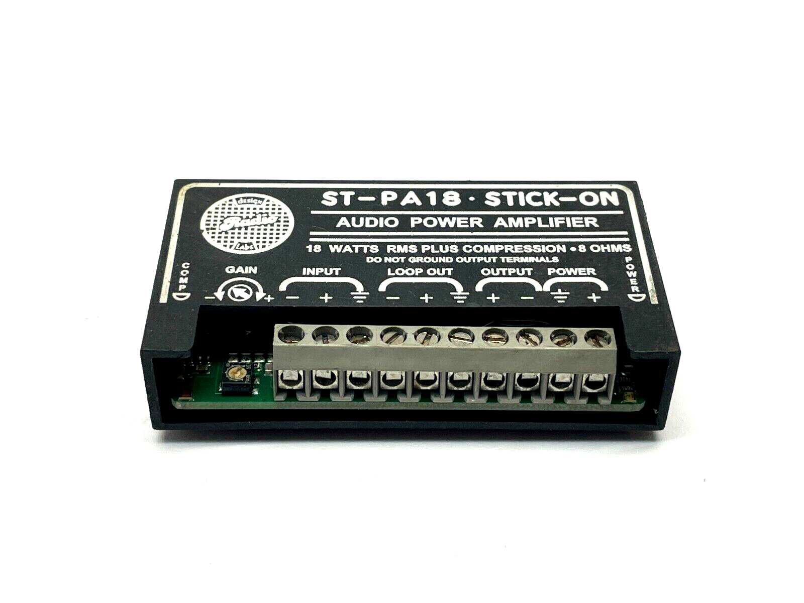 RDL ST-PA18 Mono Audio Amplifier - Maverick Industrial Sales