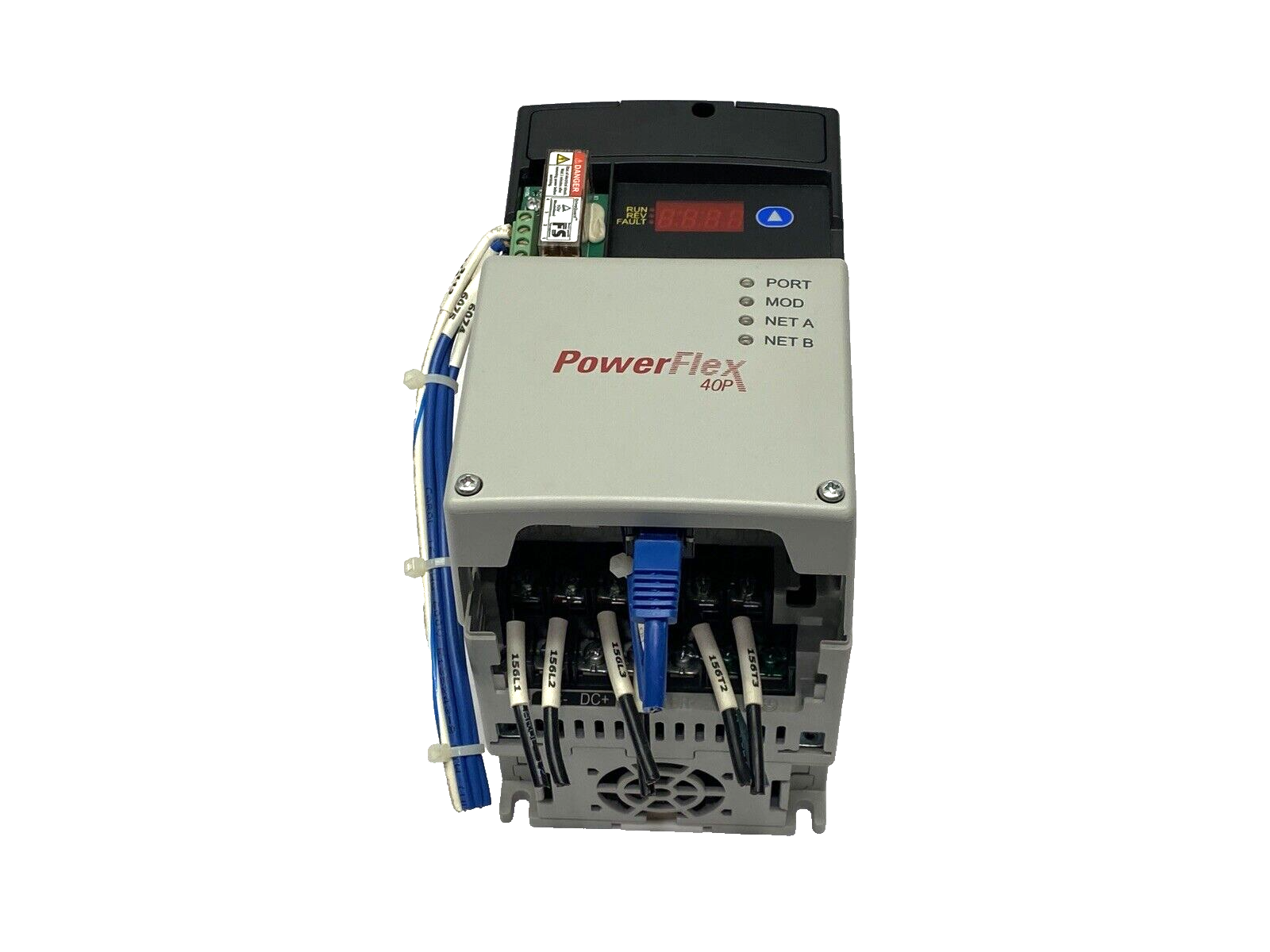 Allen Bradley 22D-D2P3N104 PowerFlex 40P AC Drive Ser. A MISSING HEX NUTS - Maverick Industrial Sales