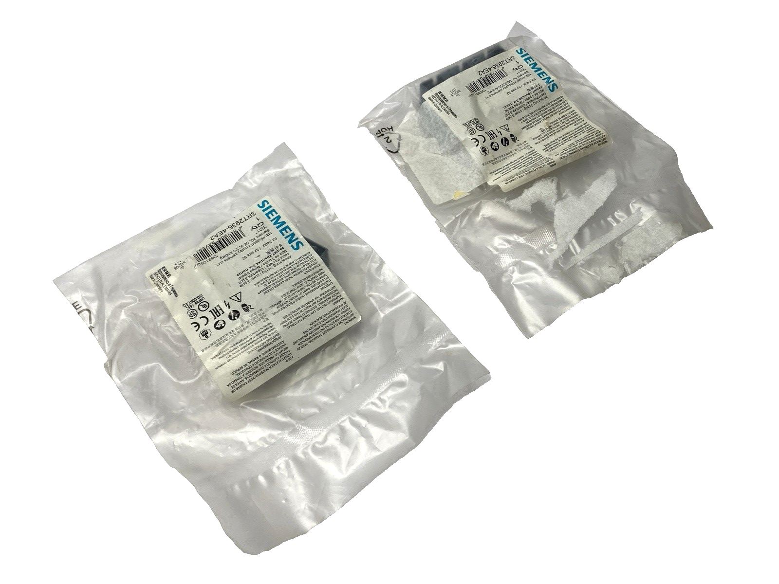 3RT2936-4EA2 | Siemens Terminal Cover 3-Pole LOT OF 2 - New – Open box - Maverick Industrial Sales