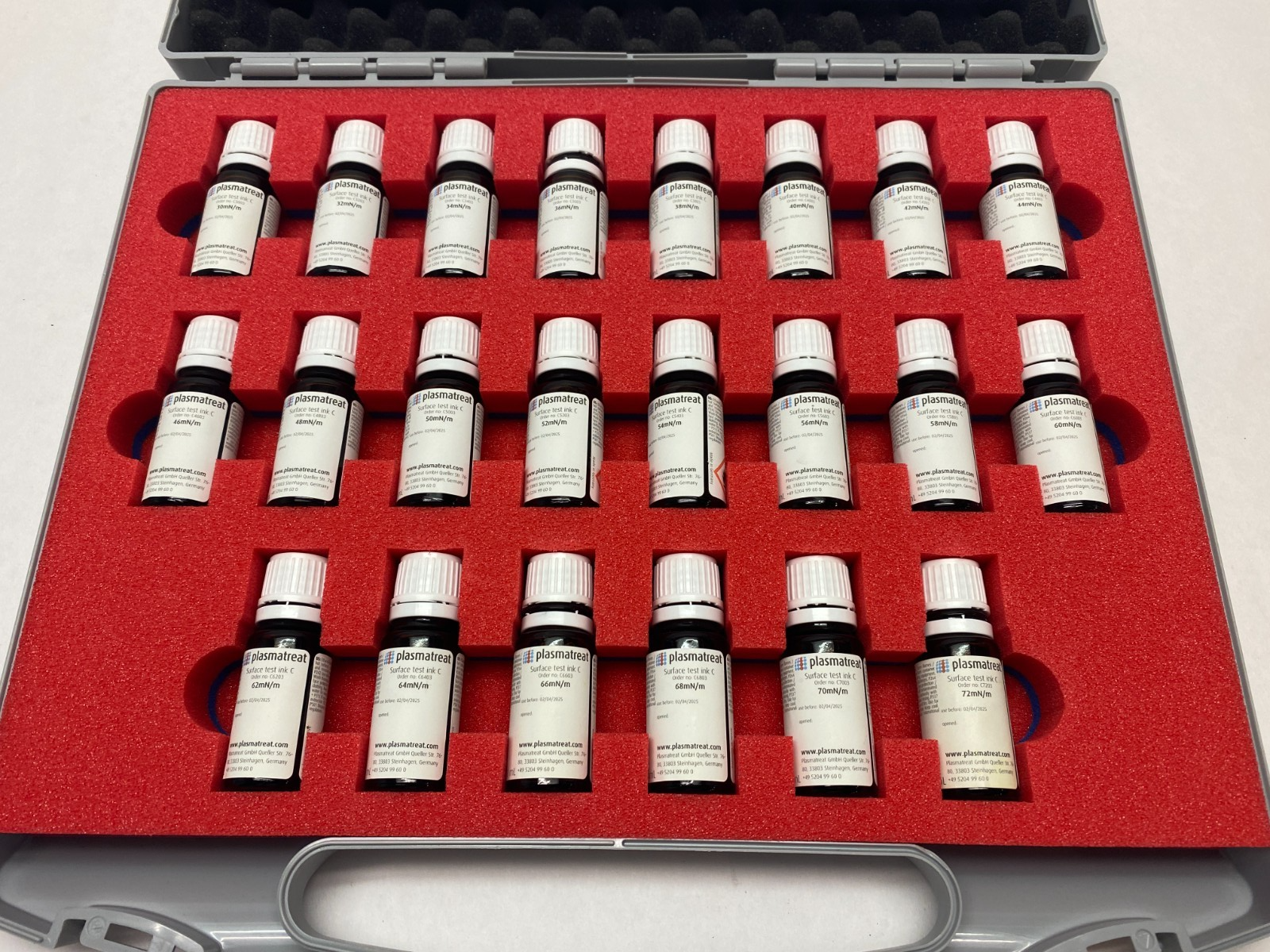 Plasmatreat CGS02 Surface Test Inks Kit C, Ethanol, 10ml Bottles - Maverick Industrial Sales