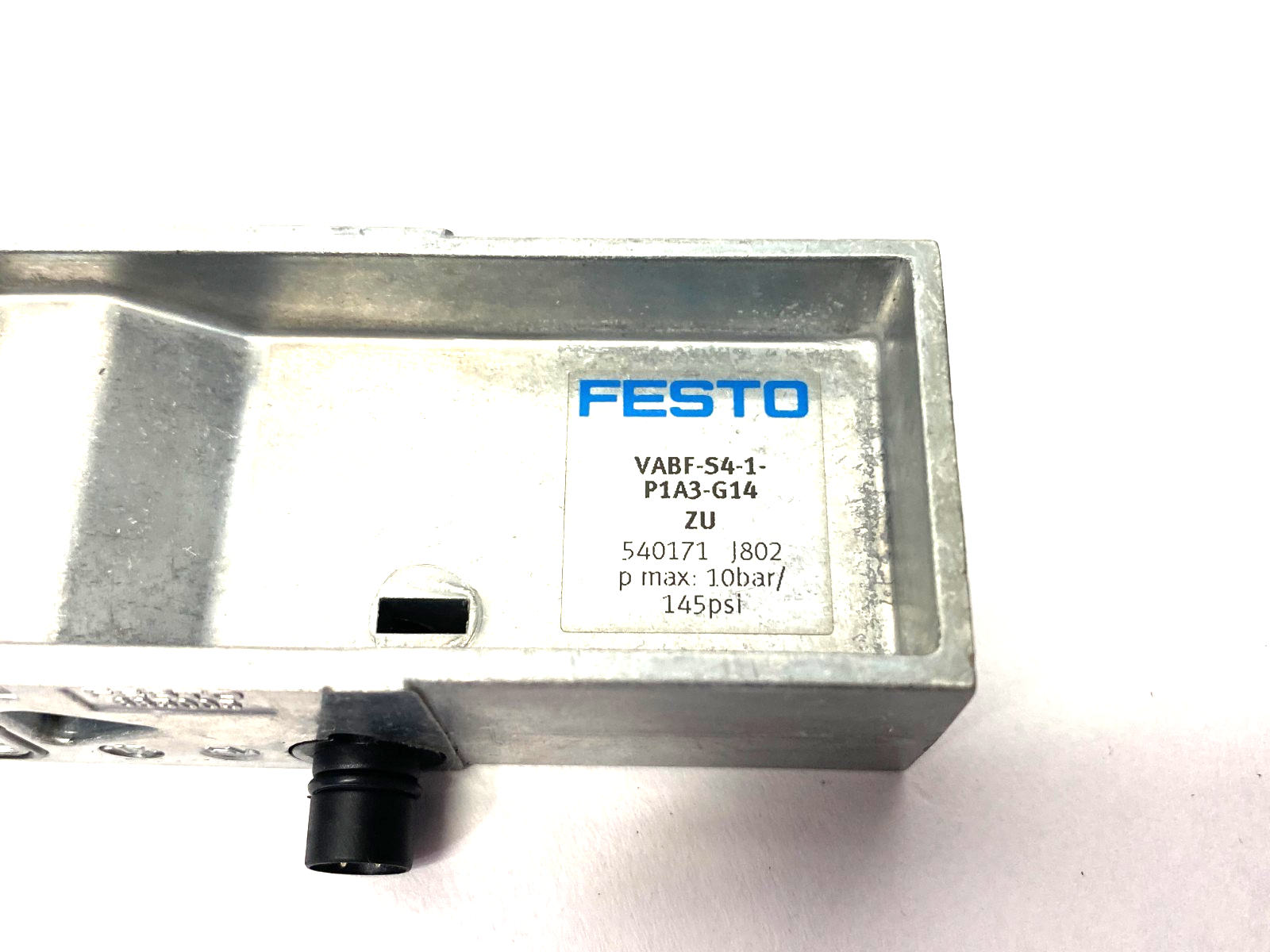 Festo VABF-S4-1-P1A3-G14 Vertical Pressure Supply Plate 10bar/145psi 540171 - Maverick Industrial Sales