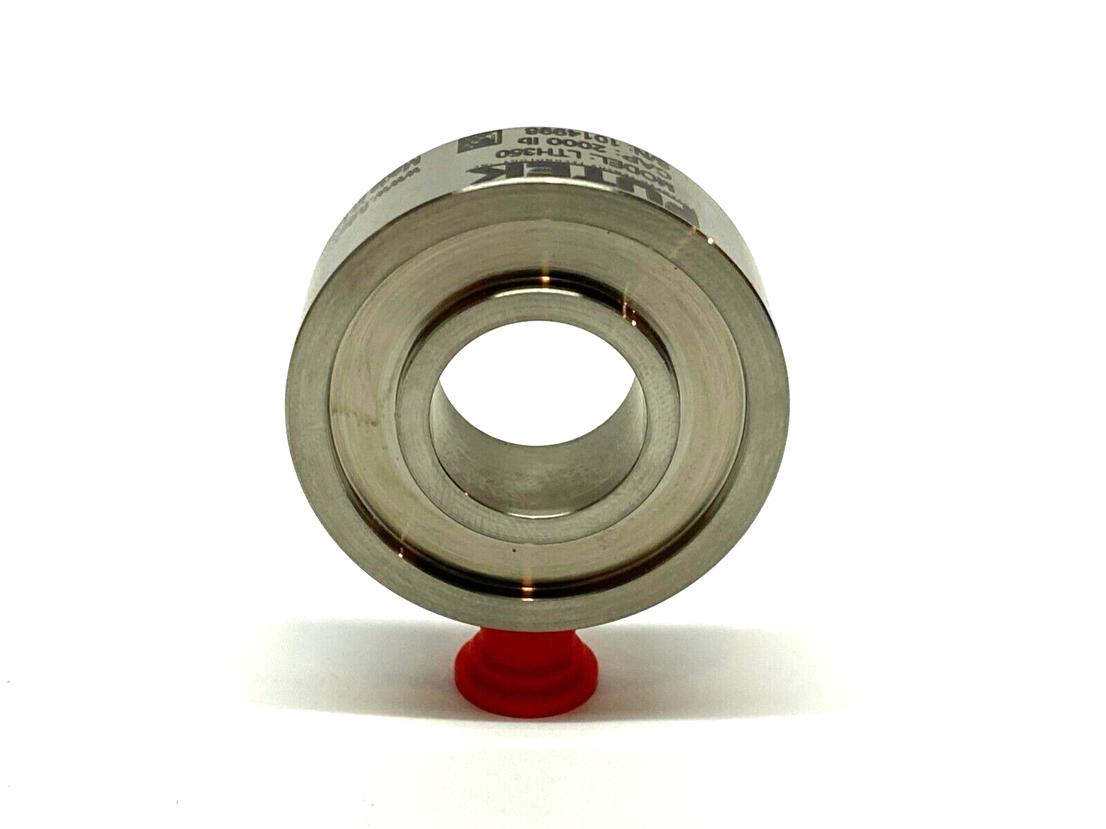 Futek LTH350 FSH04599 Through-Hole Donut Load Cell 5/8" 4-Pin 2000lb Capacity - Maverick Industrial Sales