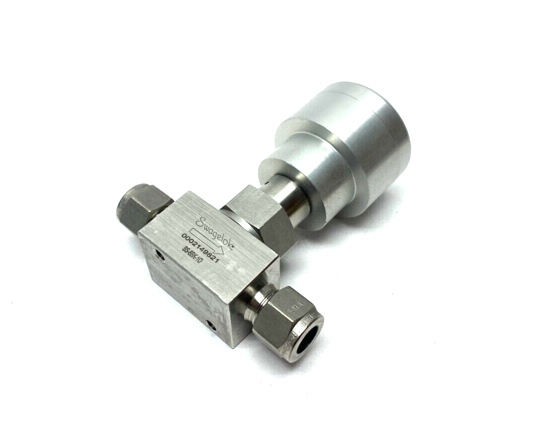Swagelok SS-6BK-1O Stainless Steel Gasketed Bellows Valve - Maverick Industrial Sales