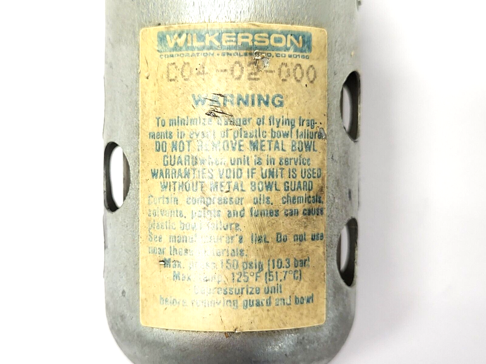 Wilkerson C04-02-000 Filter Regulator w/ Bowl Guard - Maverick Industrial Sales