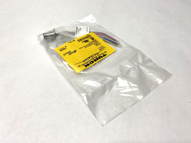 Turck FSFD 8-0.1 Single-Ended EuroFast Male Connector U-2173 - Maverick Industrial Sales