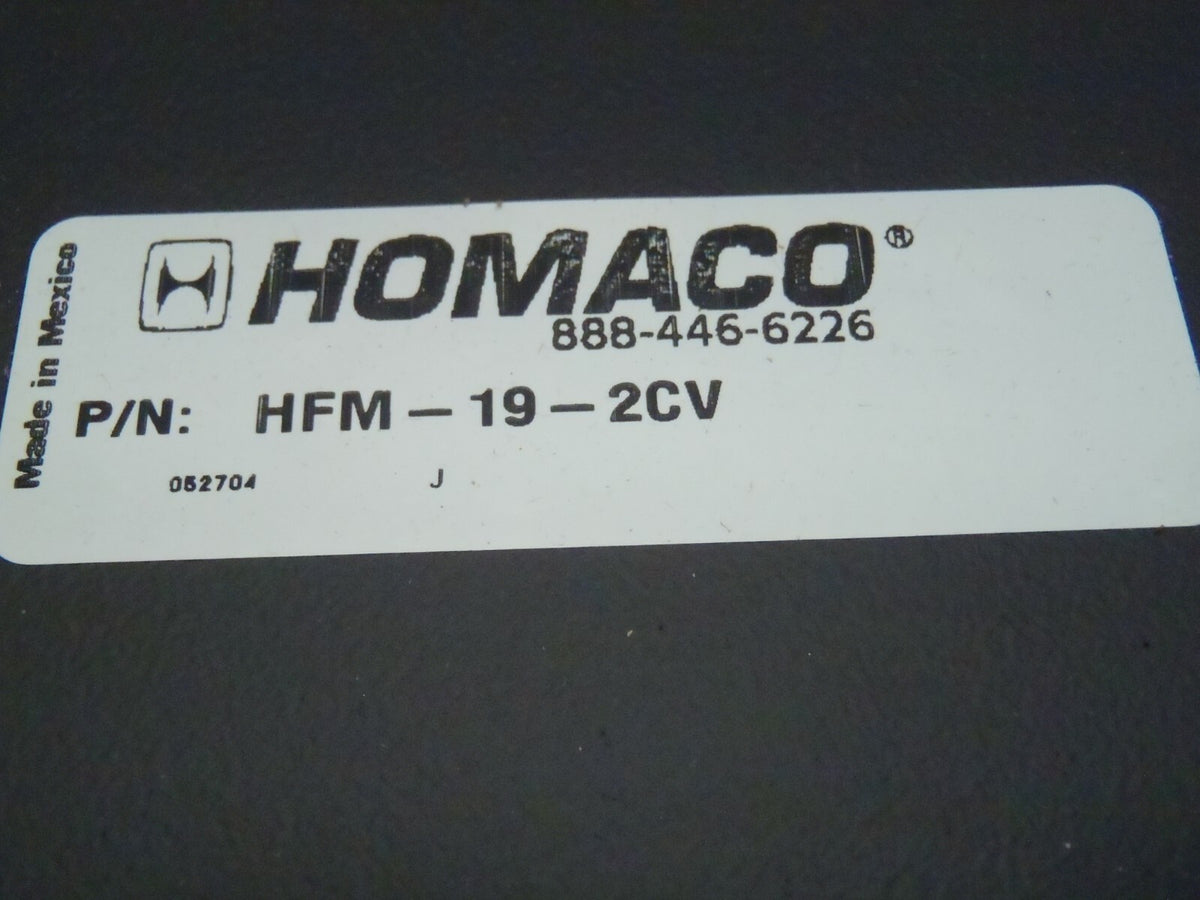 Homaco HFM-19-2CV | HOMACO HFM-19-2CV 2U Comb Organizer Cover
