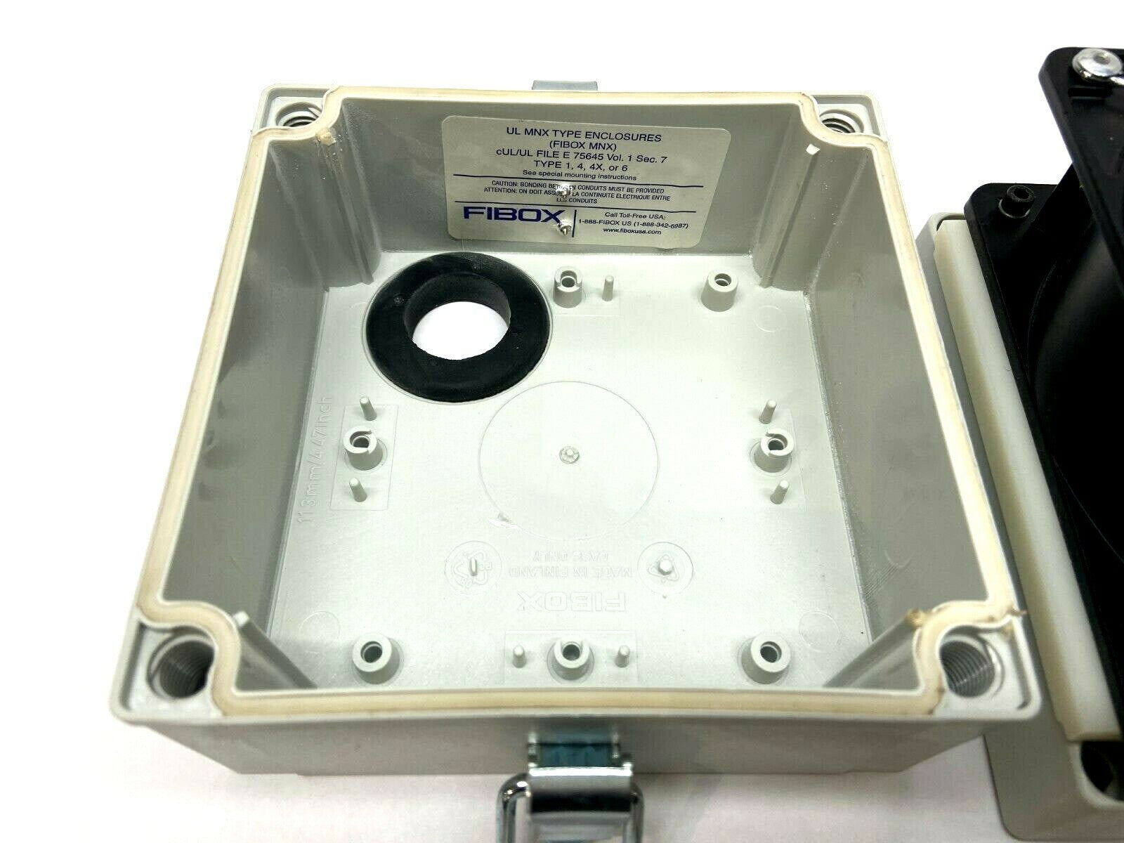 Orion OA109AP-11-1TB XC Axial Bearing Fan 120x120x38.5mm w/ Fibox MNX Enclosure - Maverick Industrial Sales