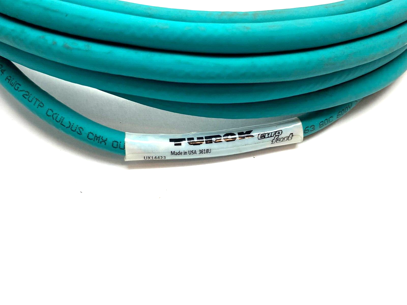 Turck RSSX RSCDV 441-5M Eurofast Industrial Ethernet Cable UX14423 - Maverick Industrial Sales