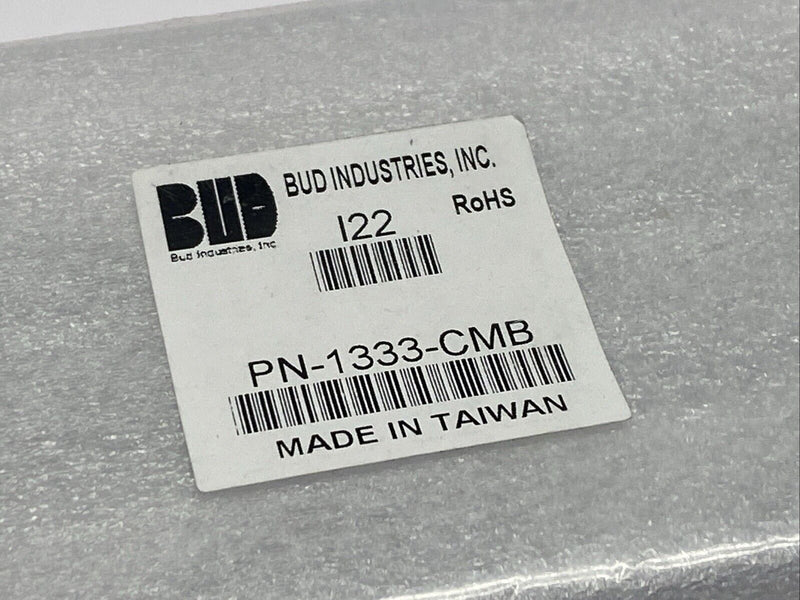 Bud Industries PN-1333-CMB Clear Cover Plastic IP65 NEMA 4X Enclosure Box - Maverick Industrial Sales