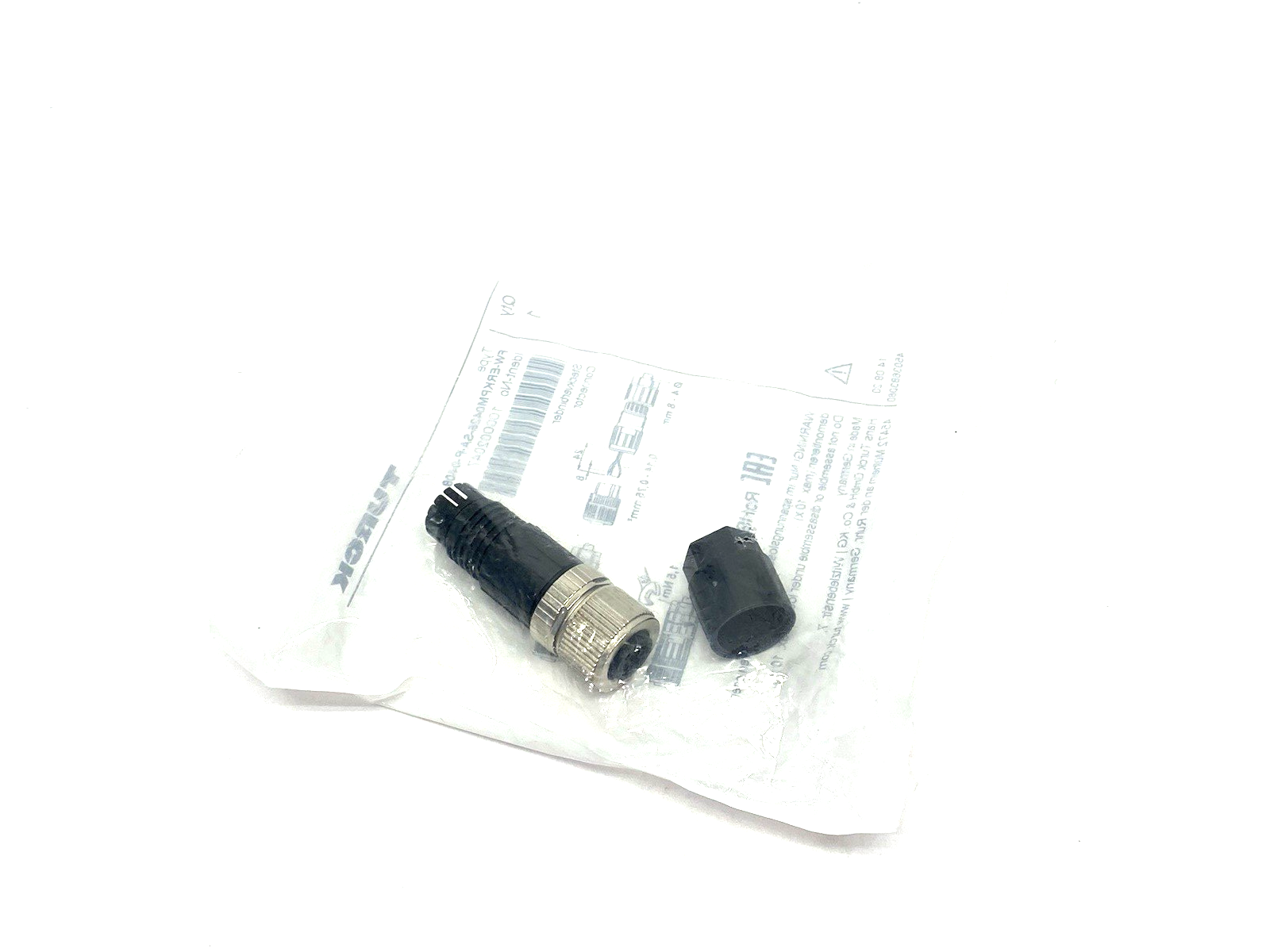 Turck FW-ERKPM0426-SA-P-0408 Field Wireable Connector Female Straight 100002047 - Maverick Industrial Sales
