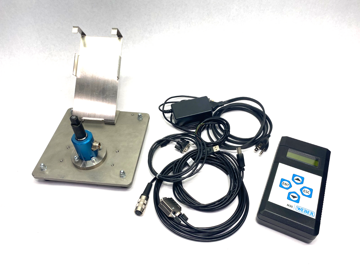 M30 | Weber Screw Driving Syst. Torque Gauge, 10 Sets of Parameters, 1/1.000 sec. - Maverick Industrial Sales