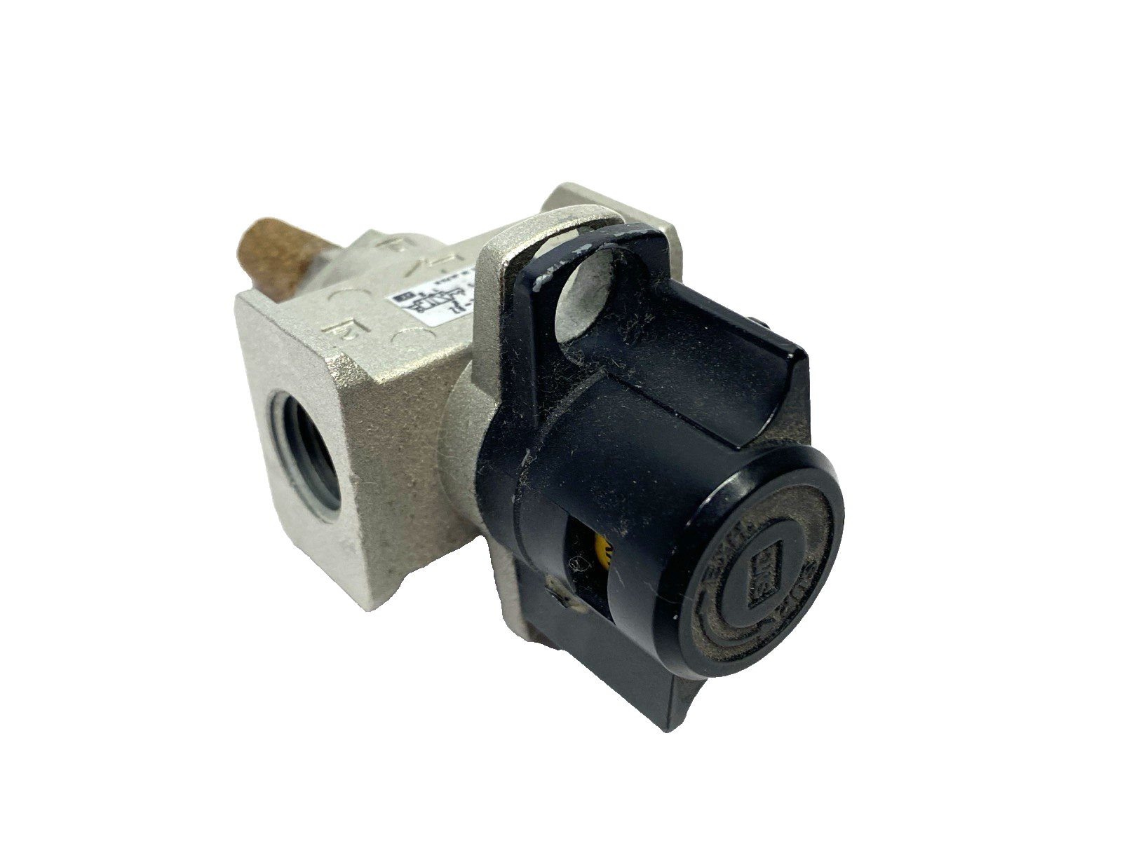 SMC VHS20-N02-BZ Lock Out Valve 3-Port 1/4" NPT - Maverick Industrial Sales