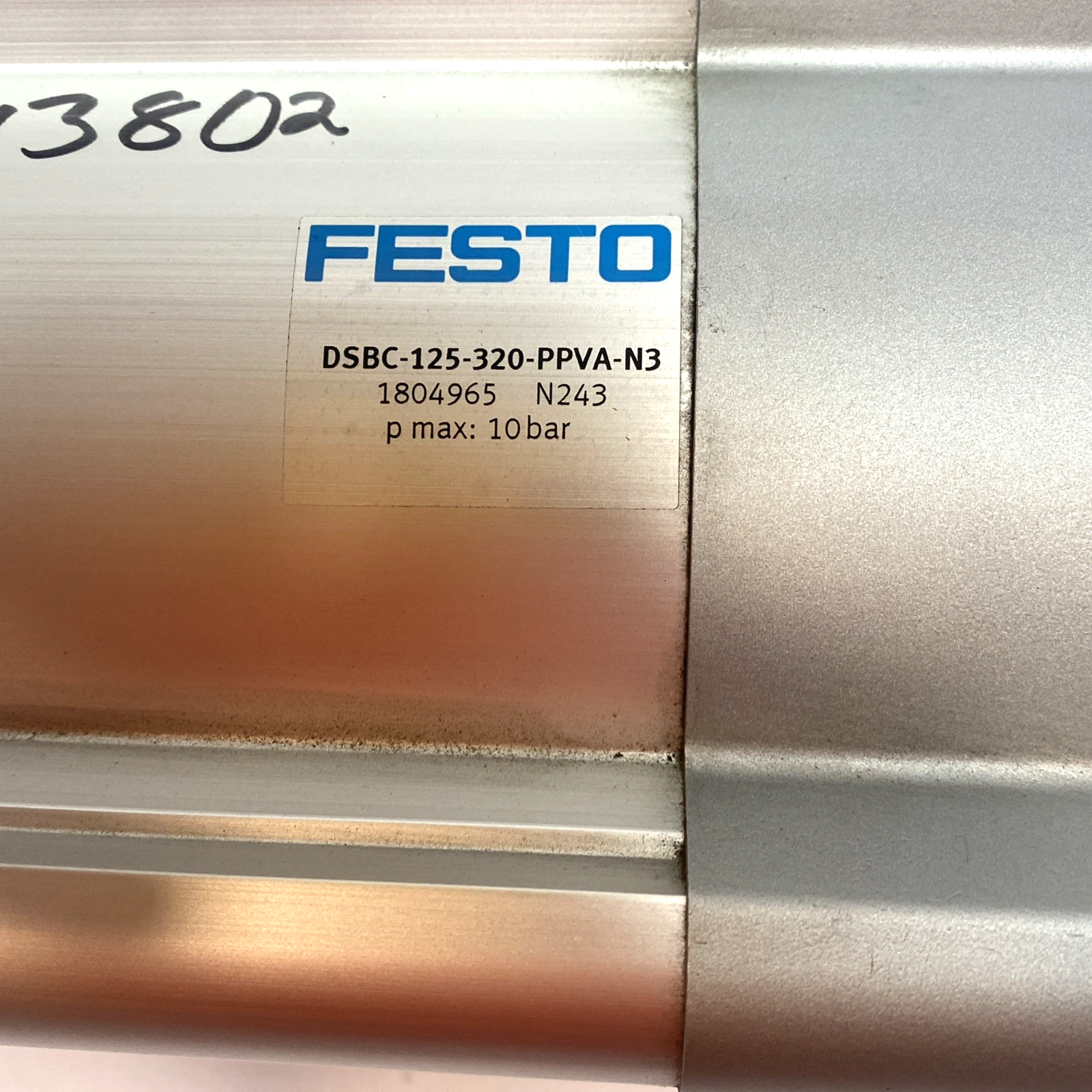 FESTO DSBC-125-320-PPVA-N3 Iso Cylinder 1804965 - Maverick Industrial Sales