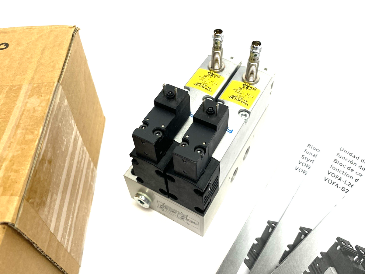 Festo VOFA-L26-T52-M-G14-1C1-APP Control Block Manif. 5/2-way, Monostable 569819 - Maverick Industrial Sales