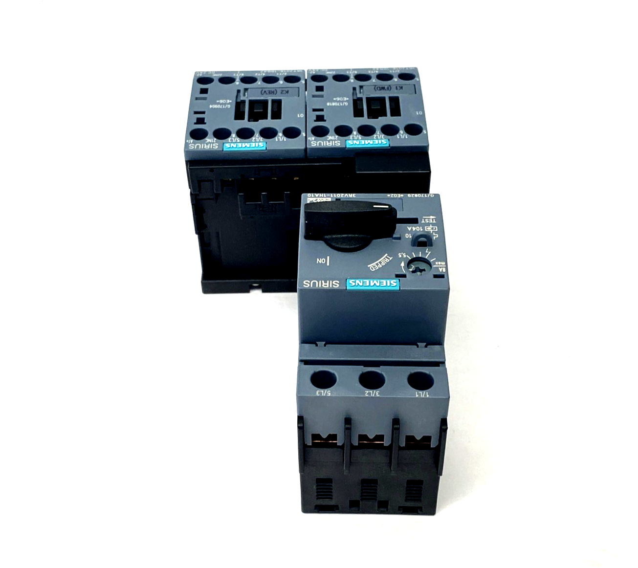 Siemens 3RA22101HA162BB4 Motor Starter 5.5-8A 24VDC 1NO Aux - Maverick Industrial Sales