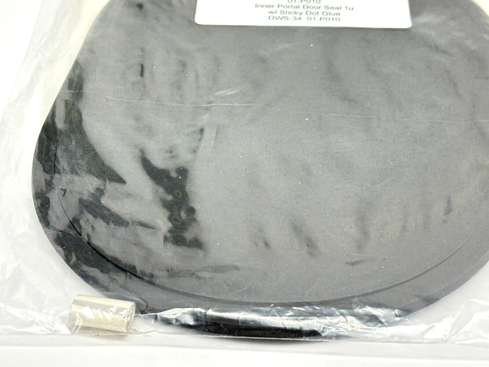 Microbiology International 01-P010 Inner Portal Door Seal 1u w/ Sticky Dot Glue - Maverick Industrial Sales