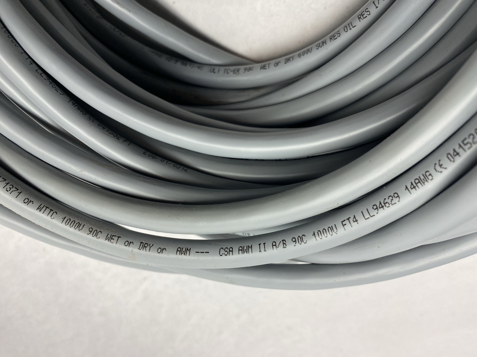 LAPP 601404 Cable OLFLEX 190 4G2.5 14/4C 65 FT 4C 14 AWG Gray - Maverick Industrial Sales
