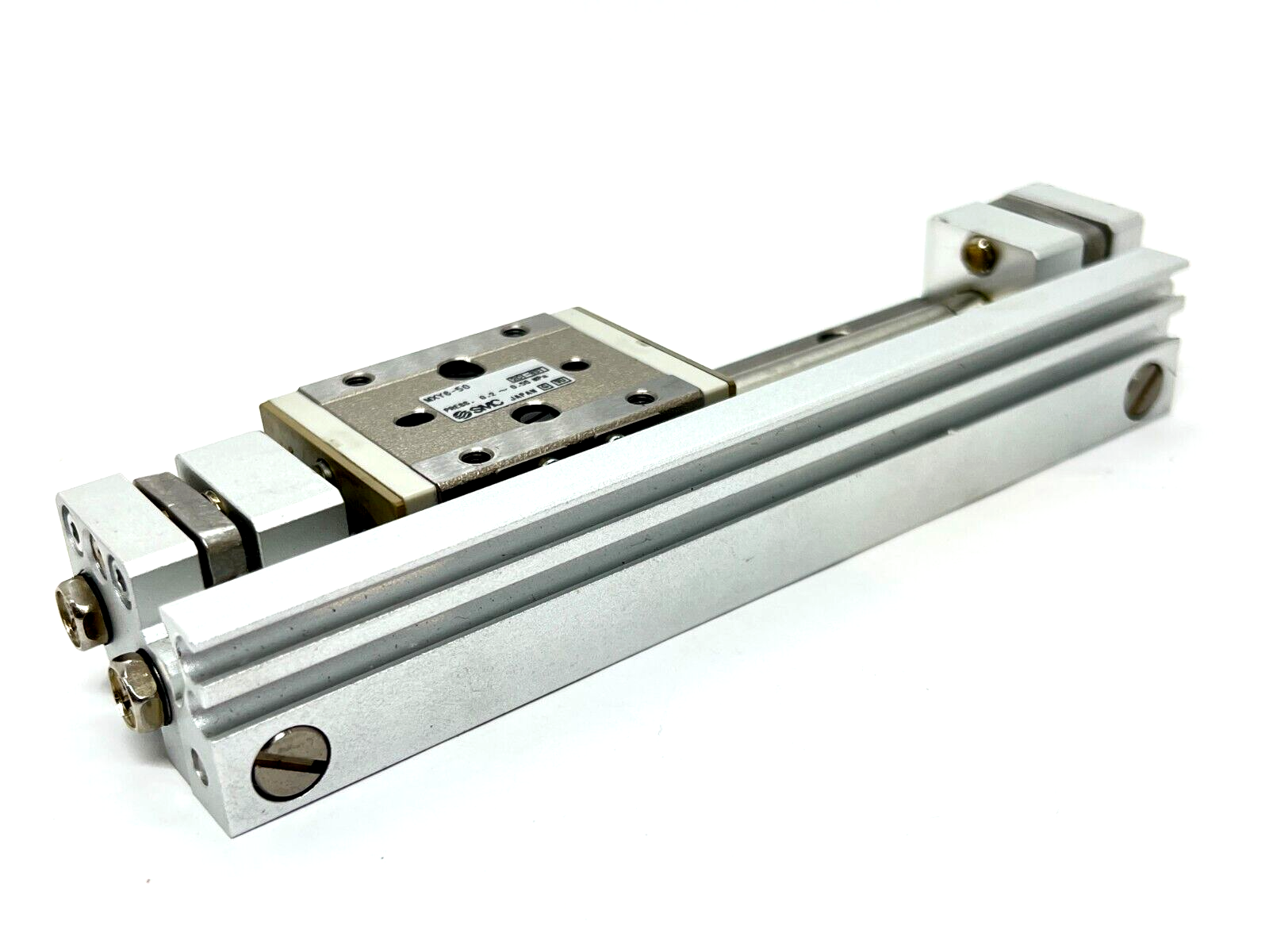 MXY6-50 | SMC Compact Slide Table 6mm Bore 50mm Stroke - Used - Maverick Industrial Sales