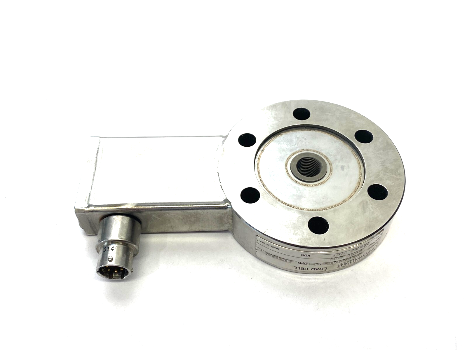 Sensotec 41A/B086-02-01 Low-Profile Precision Load Cell 2000lbs Range - Maverick Industrial Sales
