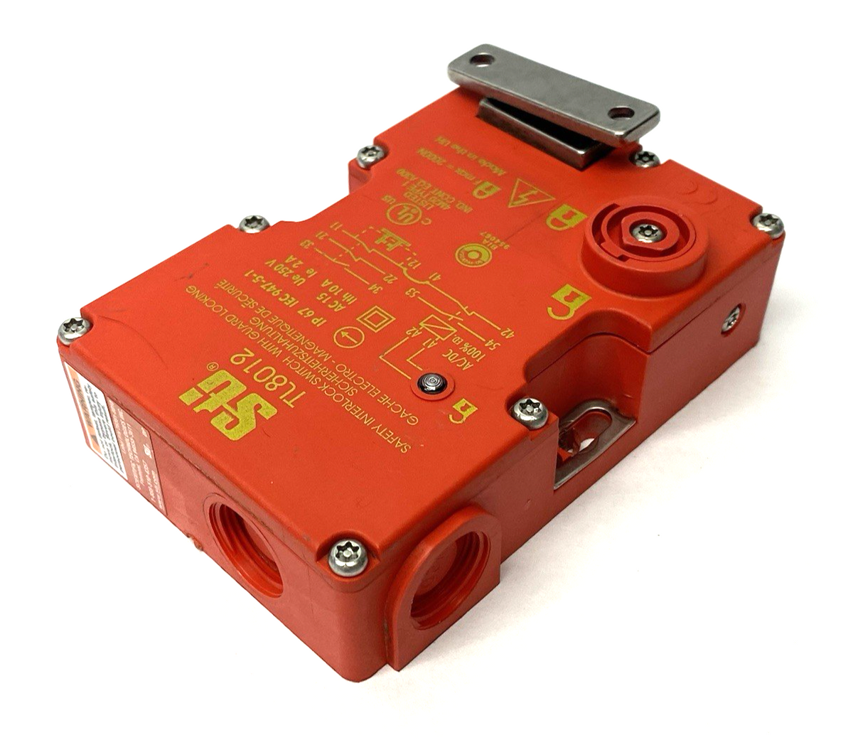 TL8012-S1024SKM | STI Omron Power-to-Unlock Module w/ Key 3 N/C + 2 N/O 44519-1160 - Used - Maverick Industrial Sales